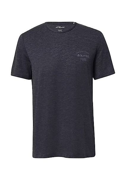 s.Oliver T-Shirt Basic Rundhals-Ausschnitt, mit Logo günstig online kaufen