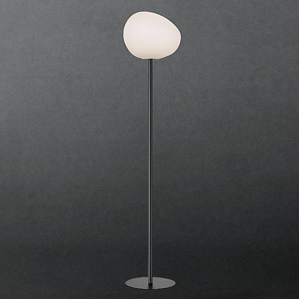 Foscarini Gregg media Stehleuchte, 151 cm, grafit günstig online kaufen