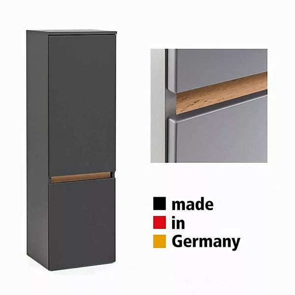 Lomadox Midischrank VIDAGO-03 Wotan Eiche Nb. 40/130/35 cm günstig online kaufen