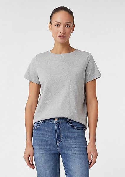 comma Kurzarmshirt T-Shirt T-Shirt aus Baumwolle günstig online kaufen