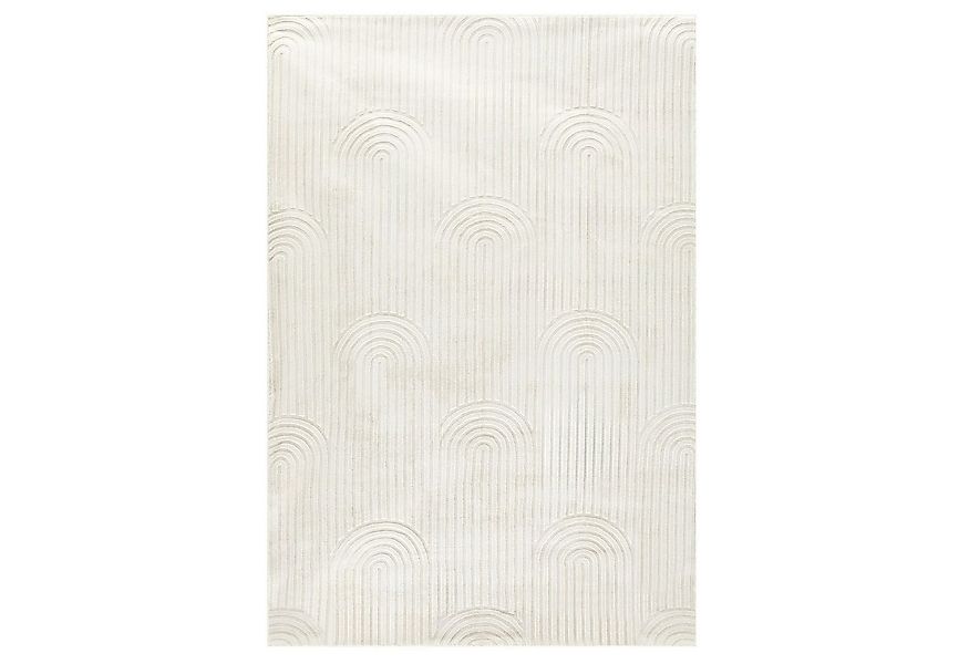 IDIMEX Teppich BOW, Wohnzimmerteppich waschbar 200x300 cm Kurzflor bogenmus günstig online kaufen