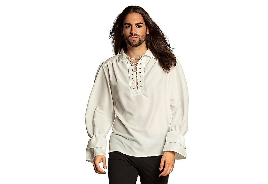 Boland Piraten-Kostüm Hemd 'Pirat' für Herren, Weiß günstig online kaufen