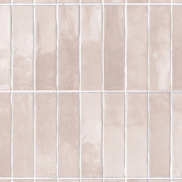 Grosfillex Wandpaneele Element 3D Optik Vertical Tiles Rose 260 cm x 37,5 c günstig online kaufen