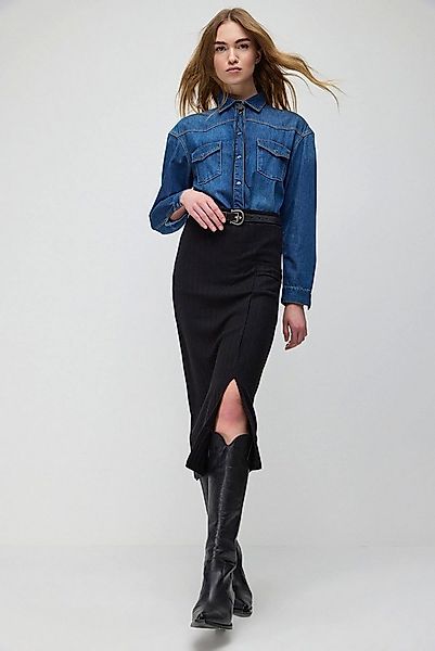 No Matter What Midirock Cord-Midirock mit Schlitz günstig online kaufen