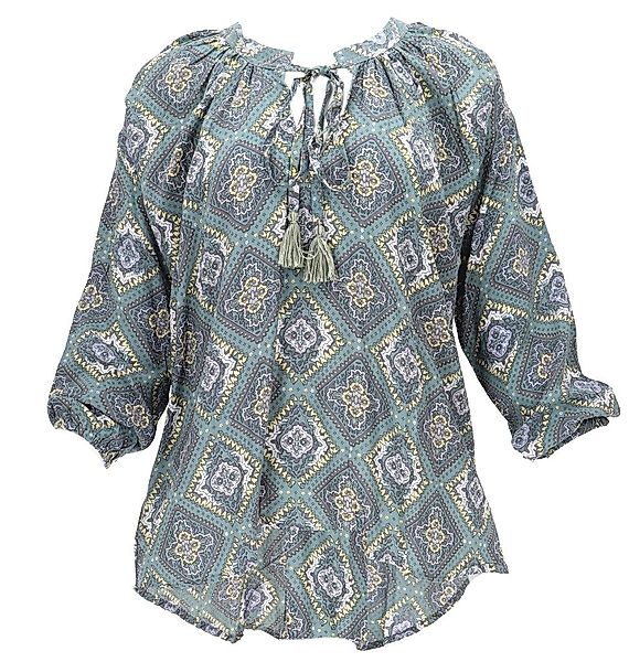 Guru-Shop Longbluse Blusentunika, Langarmbluse, plus size.. günstig online kaufen