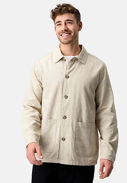 Indicode Sommerjacke INElton mit klassischem Hemdkragen günstig online kaufen