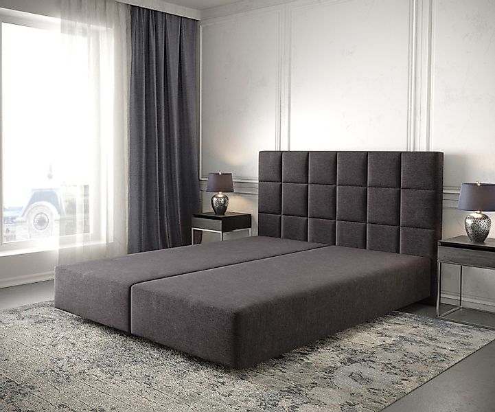 DELIFE Bettgestell Dream-Fine, Mikrofaser Schwarz 160x200 cm günstig online kaufen