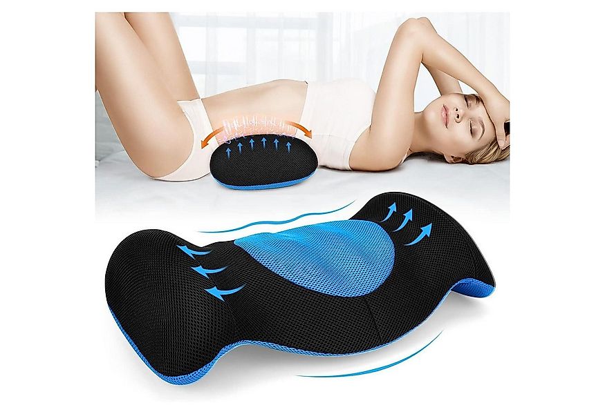 LuxusKollektion Lagerungskissen Orthopädisches Lendenkissen Memory Foam für günstig online kaufen