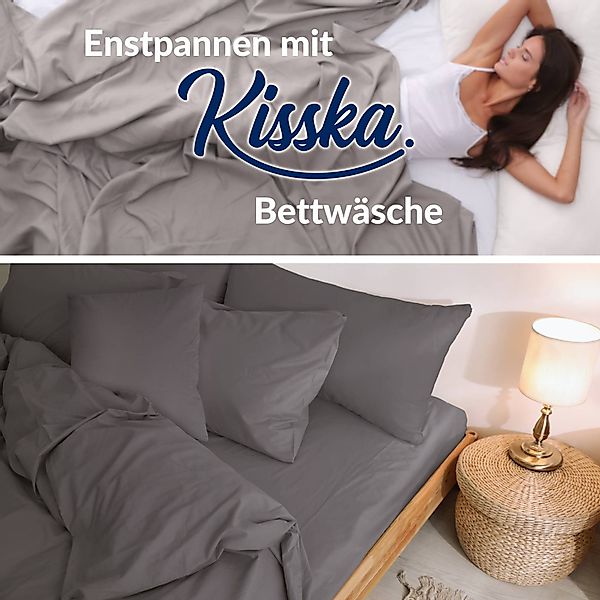 Kisska Bettbezug LUNA Deckenbezug Bettwäsche ohne günstig online kaufen