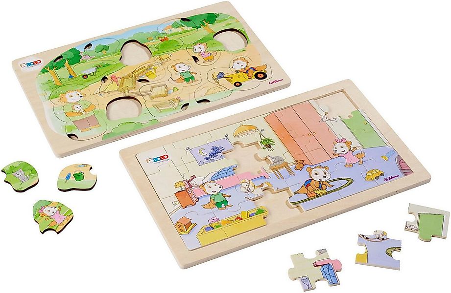 Eichhorn Puzzle Bobo Siebenschläfer, 44 Puzzleteile, FSC® - schützt Wald günstig online kaufen