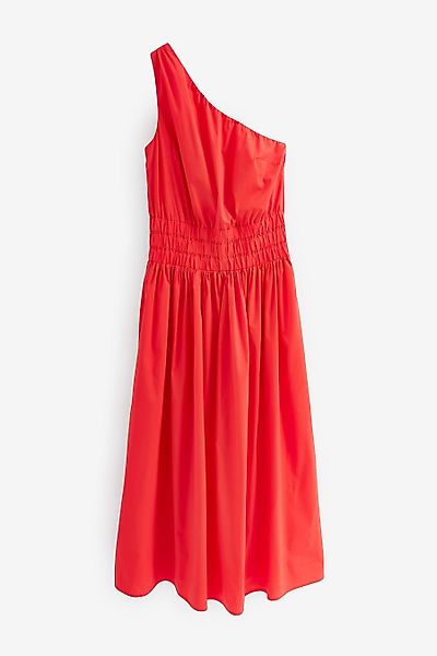 Next One-Shoulder-Kleid Einschulteriges Midikleid mit elastische günstig online kaufen