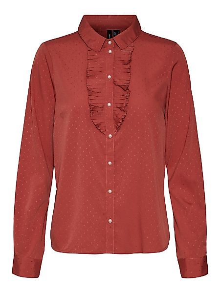 VERO MODA Mm/vm Hemd Damen Rot günstig online kaufen