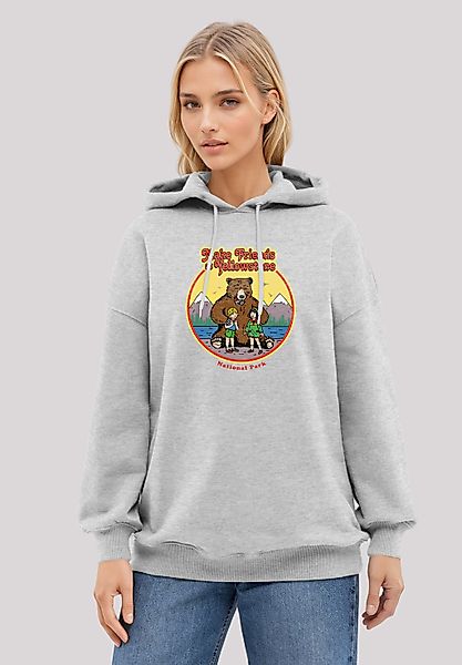 F4NT4STIC Kapuzenpullover "US National Parks Make Friends At Yellowstone" P günstig online kaufen