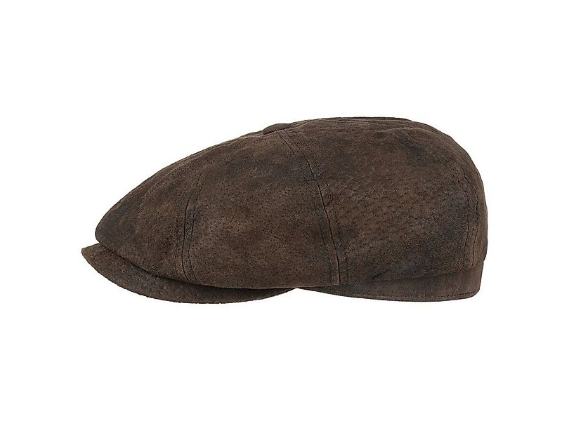 Stetson Flat Cap (1-St) Vintageleder mit Schirm günstig online kaufen