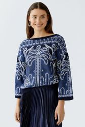 Oui Rundhalspullover Pullover günstig online kaufen