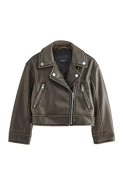 Next Lederimitatjacke Bikerjacke aus Polyurethan (1-St) günstig online kaufen