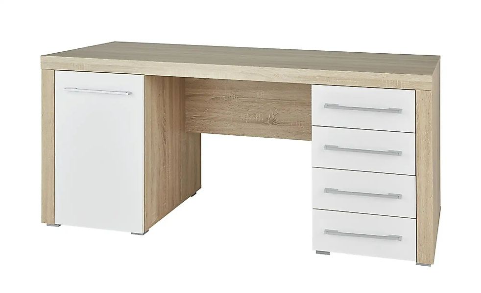 Schreibtisch  Glonn ¦ weiß ¦ Maße (cm): B: 165,1 H: 76,2 T: 71.4 Tische > S günstig online kaufen
