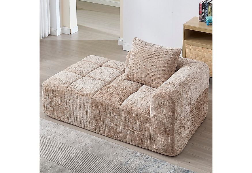 HAUSS SPOLE Sofa Ecksofa Chaiselongue-Sofa mit Kissen & Seitentaschen, Chen günstig online kaufen