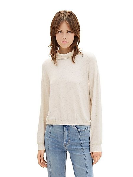 TOM TAILOR Denim Langarmshirt mit überschnittenen Schultern günstig online kaufen