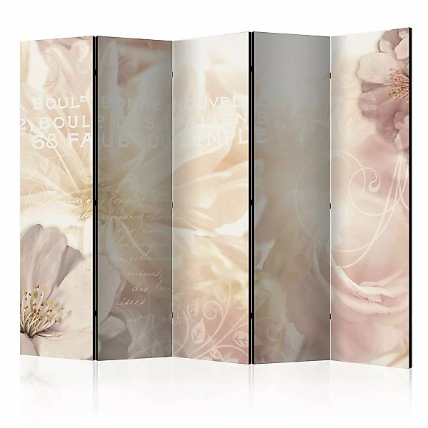 5-teiliges Paravent - Kiss Of Gentleness Ii [room Dividers] günstig online kaufen