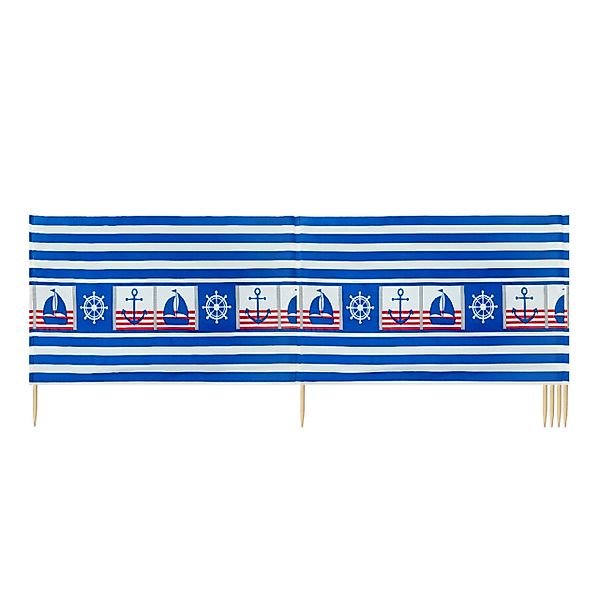 Ladeheid Windschutz Strand Sichtschutz 6m LAEX001 günstig online kaufen