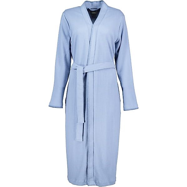Cawö Home Damen Bademantel Kimono Pique 812 - Farbe: sky - 11 - S günstig online kaufen
