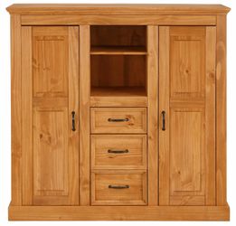 Home affaire Highboard "Selma" Stauraumschrank, Breite 130 cm günstig online kaufen