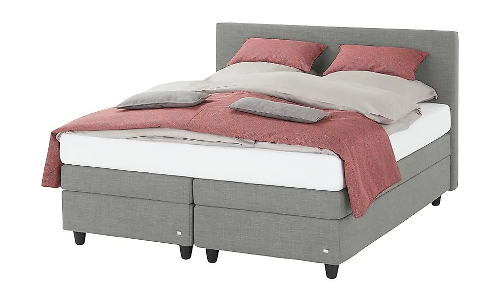 RUF Boxspringbett  Verena ¦ grau ¦ Maße (cm): B: 186 H: 113 Betten > Boxspr günstig online kaufen