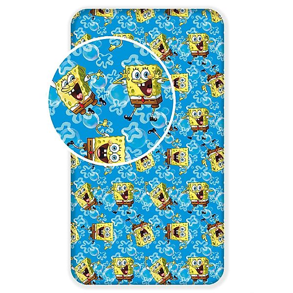 Tinisu Bettlaken Spongebob Spannbettlaken - 90x200 günstig online kaufen
