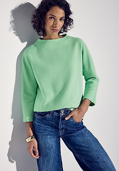 STREET ONE 3/4-Arm-Shirt 3/4 Arm mit feiner Struktur günstig online kaufen