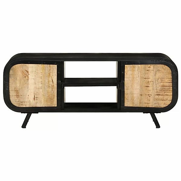 Tv-schrank 110x30x45 Cm Raues Mangoholz günstig online kaufen