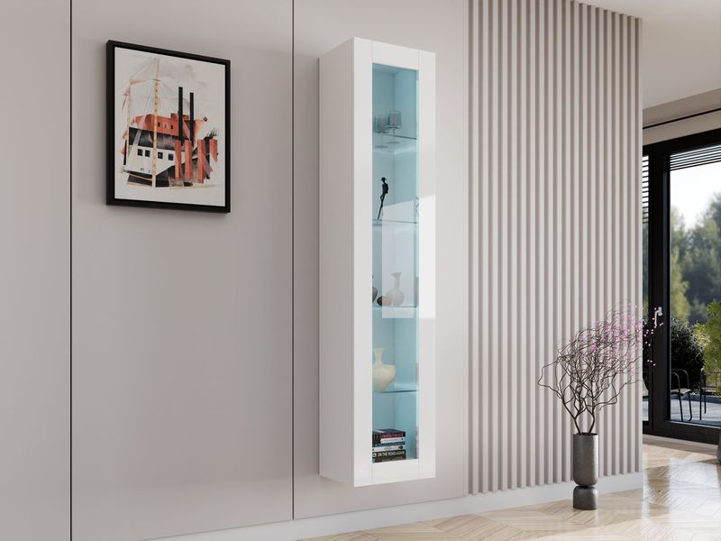 MIRJAN24 Vitrine 180 Vigo Glas (mit günstig online kaufen