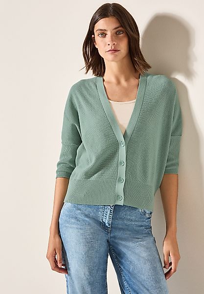 CECIL Cardigan mit Struktur und Knopfleiste günstig online kaufen