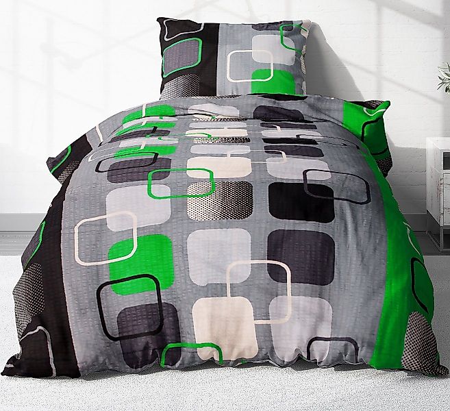Heubergshop Bettwäsche, Seersucker, 2 teilig, 135x200cm günstig online kaufen