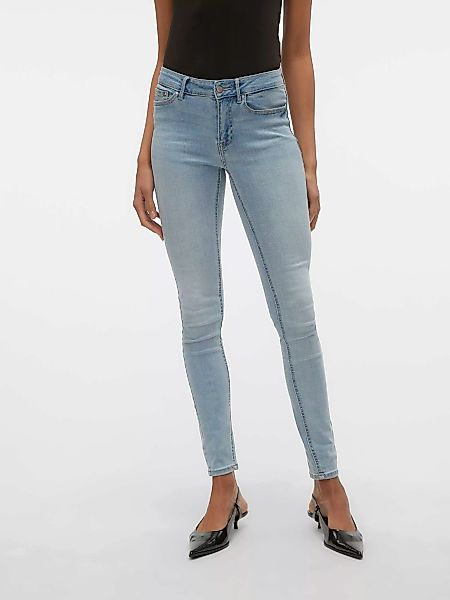 Vero Moda Skinny-fit-Jeans "VMFLASH MR SKINNY JEANS LI213 NOOS" günstig online kaufen