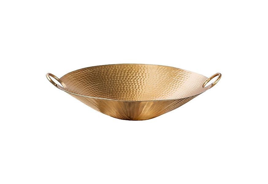 riess-ambiente Dekoschale ORIENT 55cm gold (Einzelartikel, 1 St), Wohnzimme günstig online kaufen