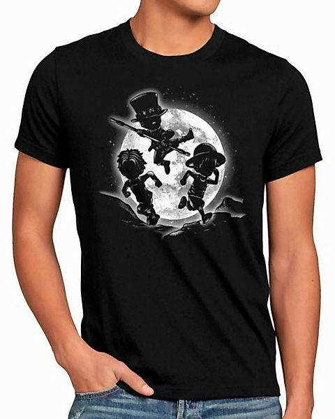 style3 T-Shirt Moonlight Brothers japan anime luffy manga one piece günstig online kaufen