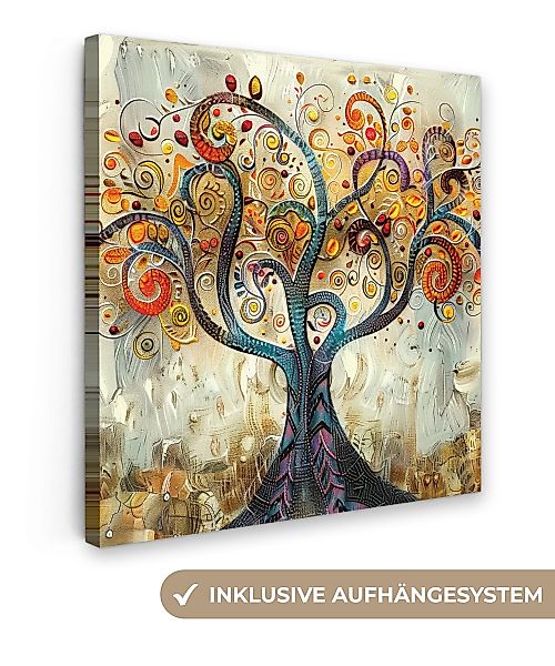 OneMillionCanvasses® Leinwandbild Baum - Kunst - günstig online kaufen
