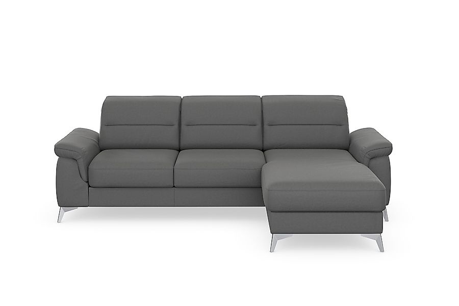 sit&more Ecksofa »Sinatra L-Form« mit Recamiere, optinal mit Kopfteilverste günstig online kaufen