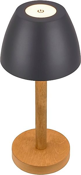 Briloner Leuchten LED Außen-Tischleuchte SERINA WOOD 7661015 günstig online kaufen