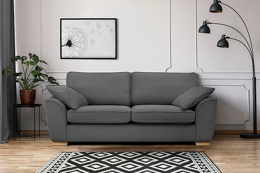 Home affaire 3-Sitzer Savoy, gemütliches Sofa günstig online kaufen