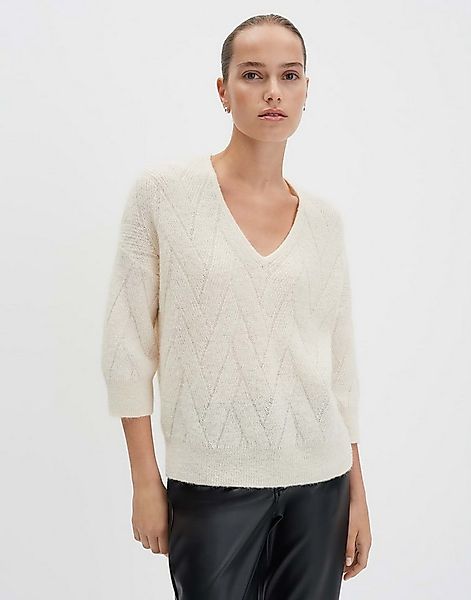 someday Strickpullover TAVITA Regular mit grafischem Zopfmuster lockere Pas günstig online kaufen