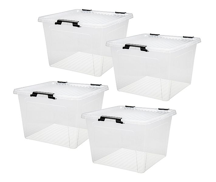 dynamic24 Aufbewahrungsbox 26L mit Deckel (4 günstig online kaufen