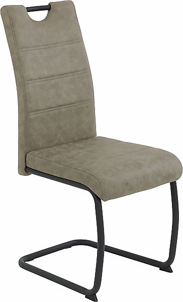 HELA Freischwinger "DUNJA" (Set) 1 Stk.Schwingstuhl; Vintage Optik; mit Gri günstig online kaufen