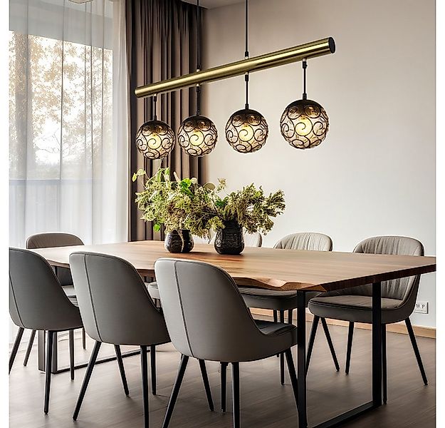 GLOBO LIGHTING Pendelleuchte, Leuchtmittel nicht inklusive, Pendelleuchte E günstig online kaufen