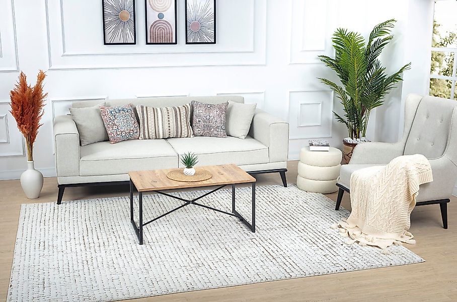 Livabliss Teppich »INCHON«, rechteckig, 14 mm Höhe, Skandinavischer Teppich günstig online kaufen