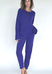 Zuckerwatte Strickhose Strickhose aus weicher Merino günstig online kaufen