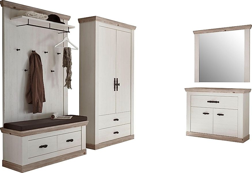 Home affaire Garderoben-Set "Florenz" 5 Stk. tlg. günstig online kaufen