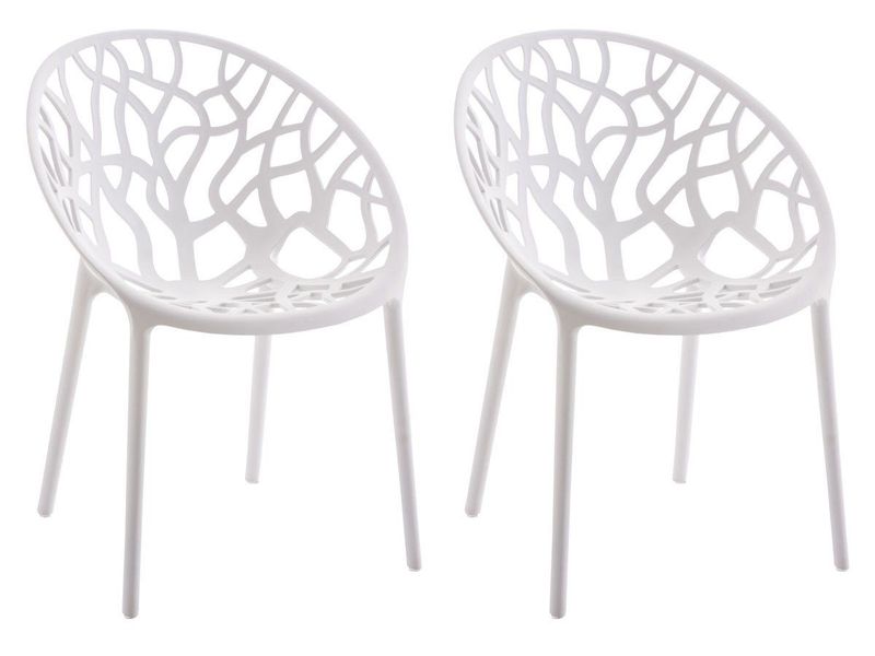 CLP Gartenstuhl Hope (2er Set), Kunststoff, günstig online kaufen