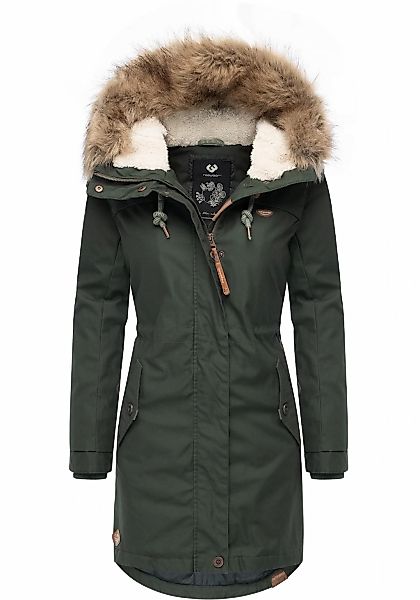 Ragwear Winterjacke "Tawny", mit Kapuze, stylischer Winterparka mit großer günstig online kaufen